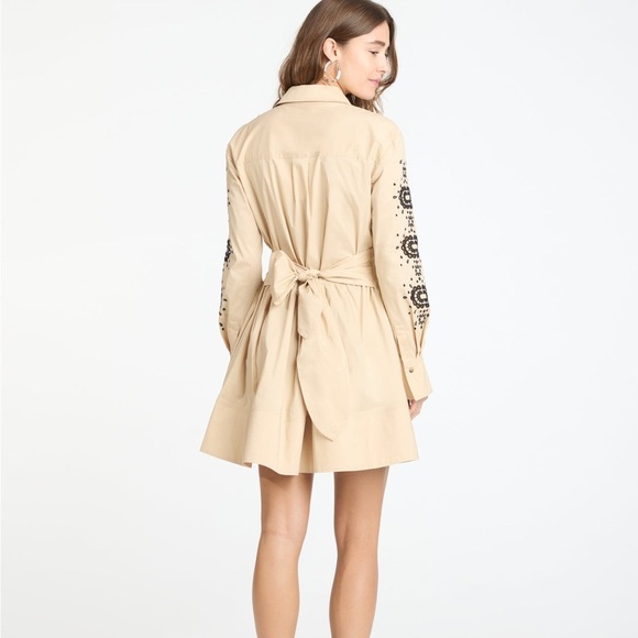 TANYA TAYLOR Maddy Embroidered Dress - Picture 3 of 11